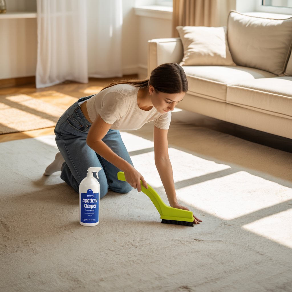 How to clean carpets at home