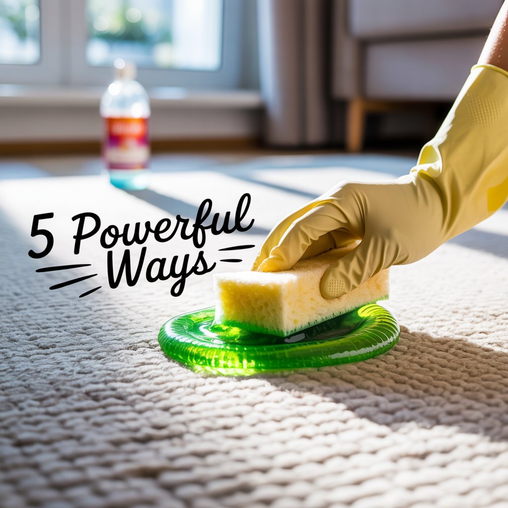 5 Powerful Ways How to Get Slime Out of Carpet (Complete Guide)