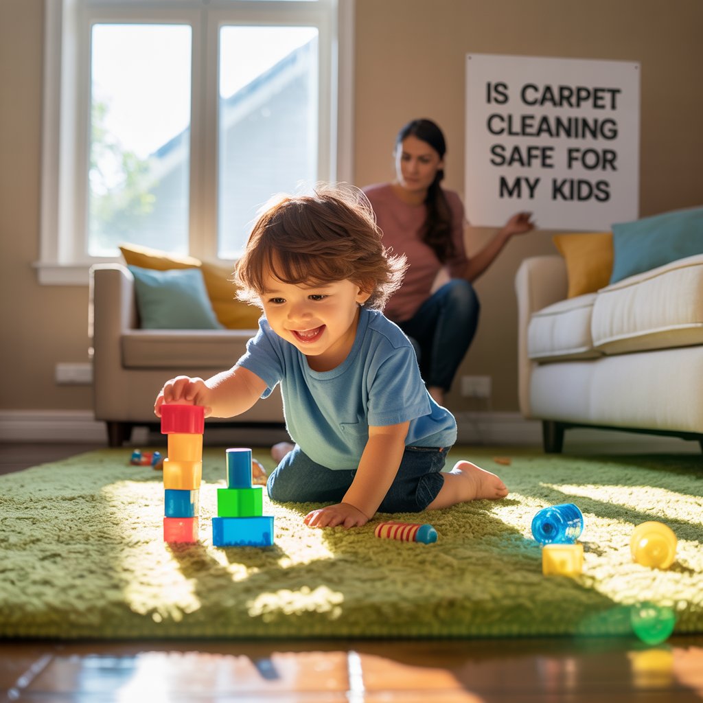 Is Carpet Cleaning Safe for my Kids
